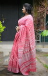 VK 4189 Daily Wear Linen Printed Sarees Wholesale Shop In Surat